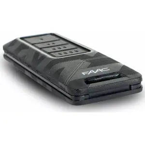 Tālruņa pults FAAC Pilot XT4 FDS 433-868 SLH LR melna — 4 kanālu vārti/garāžas raidītājs