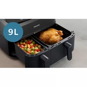 9 L capacity for up to 1.5 kg of Brussels sprouts