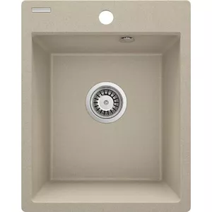 1-bowl granite sink deante ZRC_7103, scratch-resistant, single bowl kitchen sink