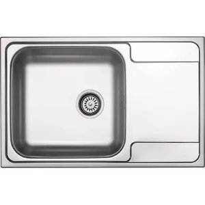 1-bowl steel sink deante ZEO_311C with drainer