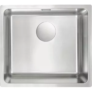 1-bowl stainless steel sink Deante ZPE_010D with durable steel construction