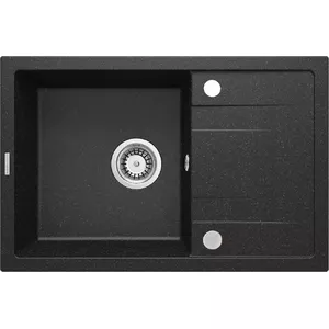 Granite kitchen sink 1-bowl Deante ZRC 2113 with drainer