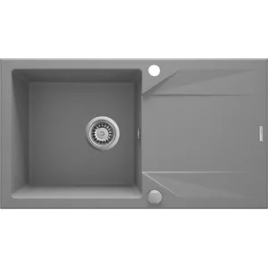 Granite 1-bowl sink with drainer Deante ZQJ_S113