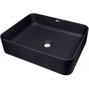 Granite countertop washbasin deante CQT_NU5S 60x40 cm single bowl