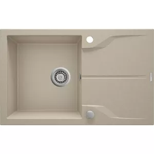 Granite sink with drainer Deante ZQN 7113 1 bowl