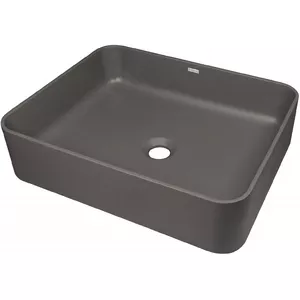 Granite countertop washbasin deante CQT_TU5S 60x40 cm single bowl