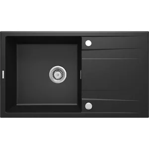 Granite 1-bowl sink with drainer Deante ZQE_G113 – single bowl, integrated drainer