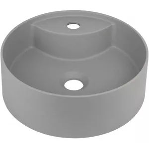 Countertop washbasin deante Granite model CQS_SU4B with tap space