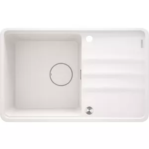Kitchen granite sink with drainer deante ZKM_A113 1-bowl