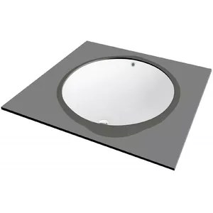 Undercounter ceramic washbasin deante CGA_6U5U 600 mm white