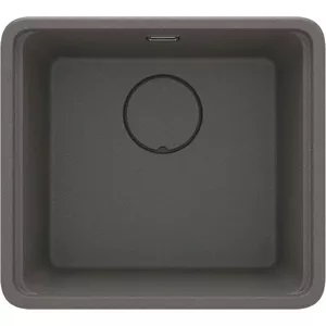 Granite 1-bowl sink deante ZKM_T10A, single bowl, undermount or topmount compatible