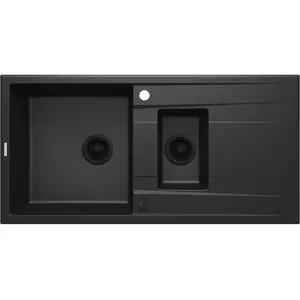 Кухонная гранитная мойка deante ZQE_G513 1.5 чаша с сушкой