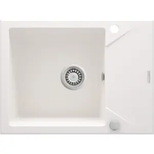 Granite kitchen sink Deante ZQJ_A11A 1-bowl with drainer