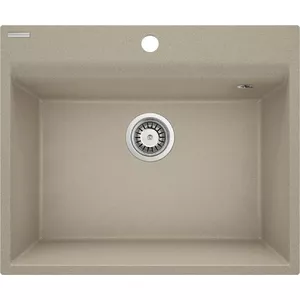 1-bowl granite sink deante ZRC_710A, scratch-resistant, single bowl