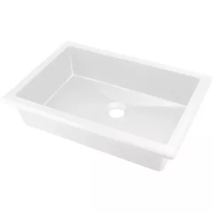 Undercounter washbasin deante CQR_AU5U granite material, undermount sink for countertop installation
