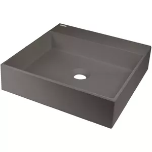 Countertop washbasin deante CQR_TU4S 400x400 mm with tap space