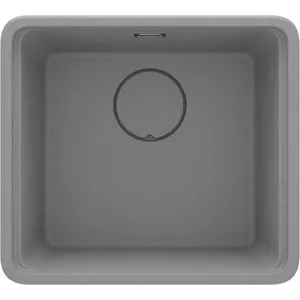 1-bowl granite sink deante ZKM_S10A — scratch-resistant single-bowl kitchen sink