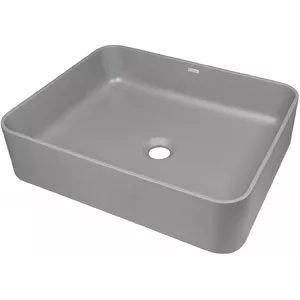Granite countertop washbasin deante CQT_SU5S 50x40 cm single bowl