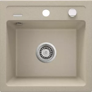 1-bowl granite sink deante ZQZ 7103, scratch-resistant finish