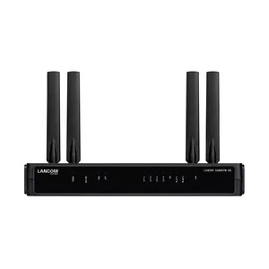 Maršrutētājs LANCOM 1800EFW-5G Melns Sienas montāža 5G Ethernet 10/100/1000 Mbit/s