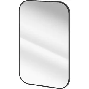 Framed hanging mirror deante ADM_N801 rectangular, wall-mounted decorative mirror
