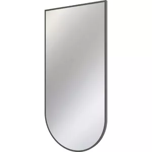 Framed hanging mirror deante ADI_D851 rectangular design, wall-mounted, framed