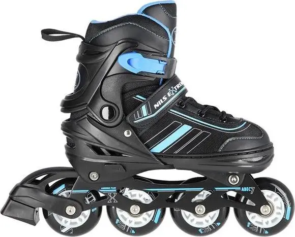 2in1 slidas NILS EXTREME NH18191 melni/zili