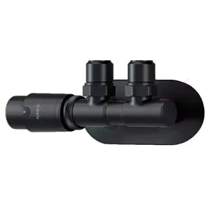 Thermostatic radiator valve left Deante AGI_NZL1 for bathroom radiators