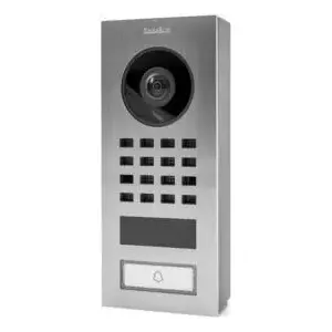 IP video door station DoorBird D1101V Stainless Steel V4A — IP intercom, single-family entrance
