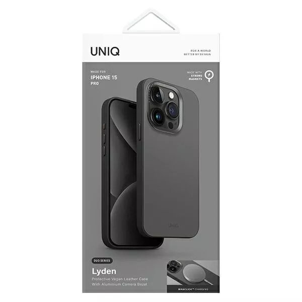Lādējošs maciņš Uniq Lyden DS iPhone