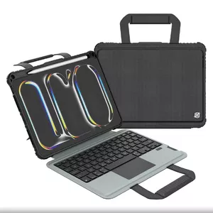 Keyboard case Nillkin Bumper GO for iPad Pro 11 (2024) — backlit keyboard, black