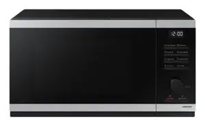 Samsung MW4000D Solo Microwave Countertop 23 L 800 W Silver LED Display MS23DG4504ATE2
