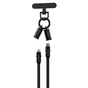2in1 Lanyard Devia EC658 USB-C to Lightning cable 1.2 m 27W