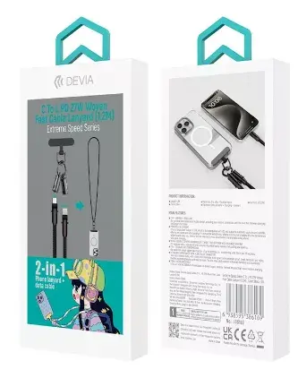 Devia EC658 2in1 USB-C to Lightning cable 1.2 m Photo 5