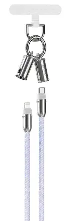 Devia EC658P 2в1 USB-C Lightning 27W 1,2 м Photo 2