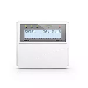 Клавиатура LCD INT-KLCD-BL Satel INT-KLCD-BL Белая 12V 140x26x126мм