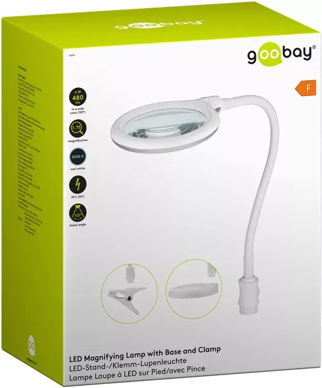 LED Magnifying Lamp Goobay 60359 Photo 15