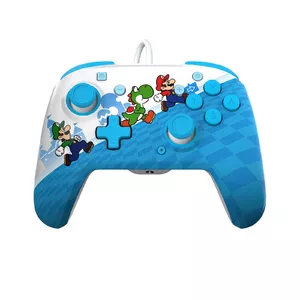 Gamepads PDP Mario Escape REMATCH priekš Nintendo Switch — vads USB, D‑poga, Home poga, daudzkrāsains