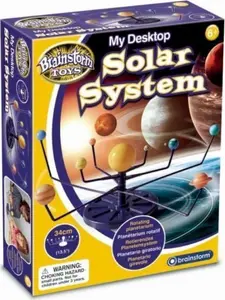 Brainstorm Rotating Solar System Desk Model E2052