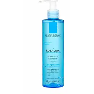 La Roche-Posay Rosaliac Micellar Cleansing Gel 195 ml — soothing face cleanser for sensitive, redness-prone skin
