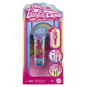 MATTEL Barbie Mini BarbieLand Assortment lelle miniatūra sieviešu plastmasa dažādas krāsas ieteicamais vecums no 4 gadiem