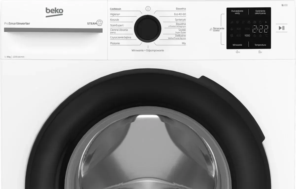 BEKO BM1WFU39225WPB стиральная машина 9 кг Photo 4