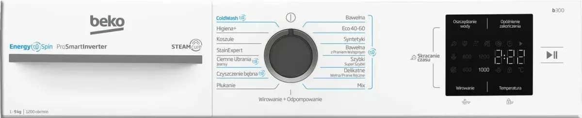 Стиральная машина BEKO BM3WFU39215WAR 9 кг Photo 5