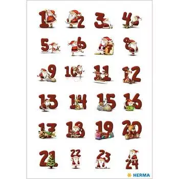Stickers HERMA Gingerbread Numbers Photo 2