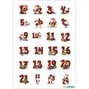 Stickers HERMA Gingerbread Numbers Photo 2