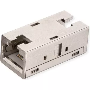 Secomp RJ-45 Coupling 21.17.3097 Shielded Cat6A Metal housing, inline connector