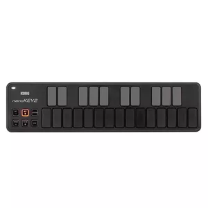 MIDI-клавиатура Korg NanoKEY2 25 клавиш USB, компактный USB-питание, чёрная