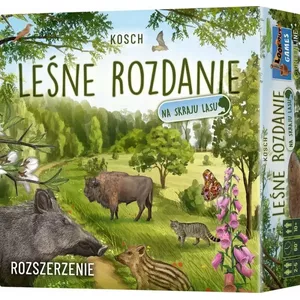 Galda spēle Rebel — Gra Leśne rozdanie: Na skraju lasu (Rebel, 19791)