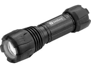 Sandberg Survivor Torch Hand flashlight Black LED 3 W 150 lm Aluminium 2 power levels