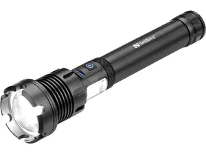 Sandberg Survivor 7in1 Torch Powerbank 10000 Hand Flashlight Black LED Aluminium 500 lm 10000 mAh